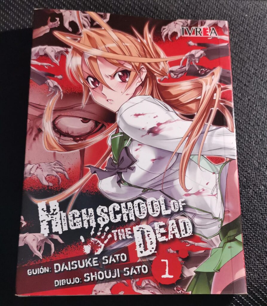 Manga Highschool of the Dead Vol. 01 – Editorial Ivrea