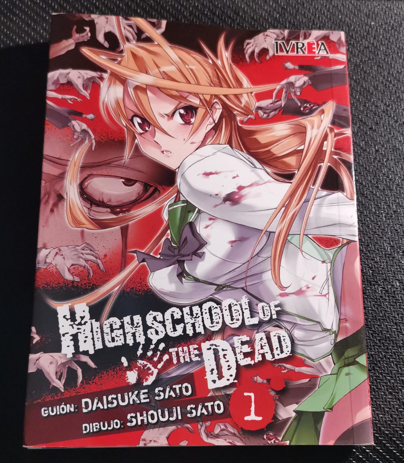 Manga Highschool of the Dead Vol. 01 – Editorial Ivrea