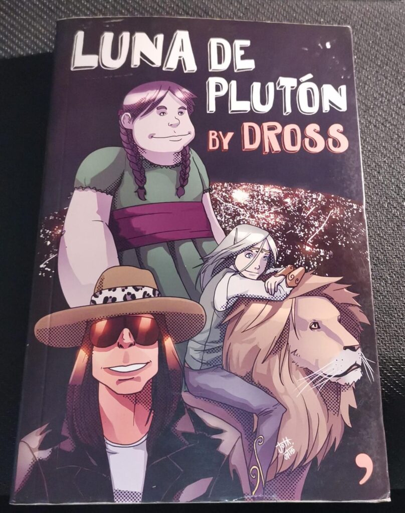 Libro Luna de Plutón – Ángel David Revilla (Dross)