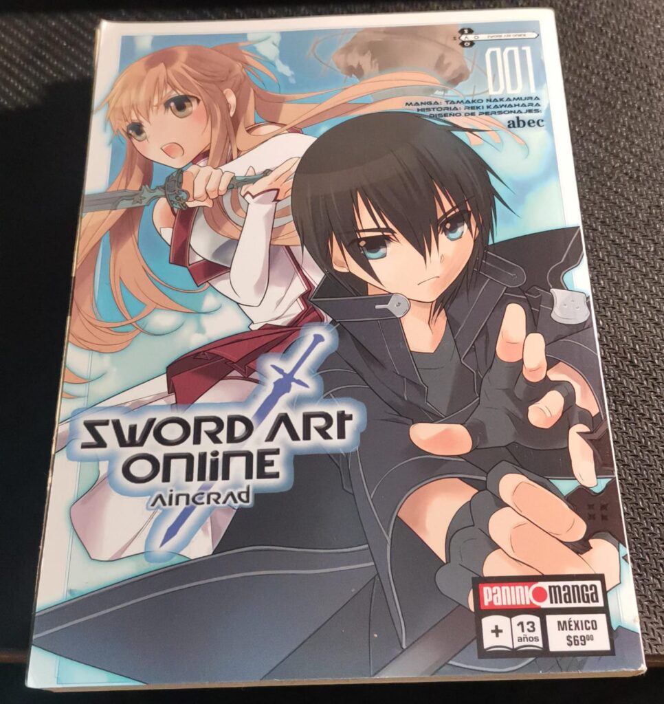 Manga Sword Art Online: Aincrad Vol. 1 – Panini Manga México (Nuevo)