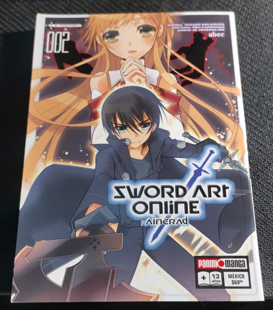 Manga Sword Art Online: Aincrad Vol. 2 – Panini Manga México (Nuevo – Tomo Final)