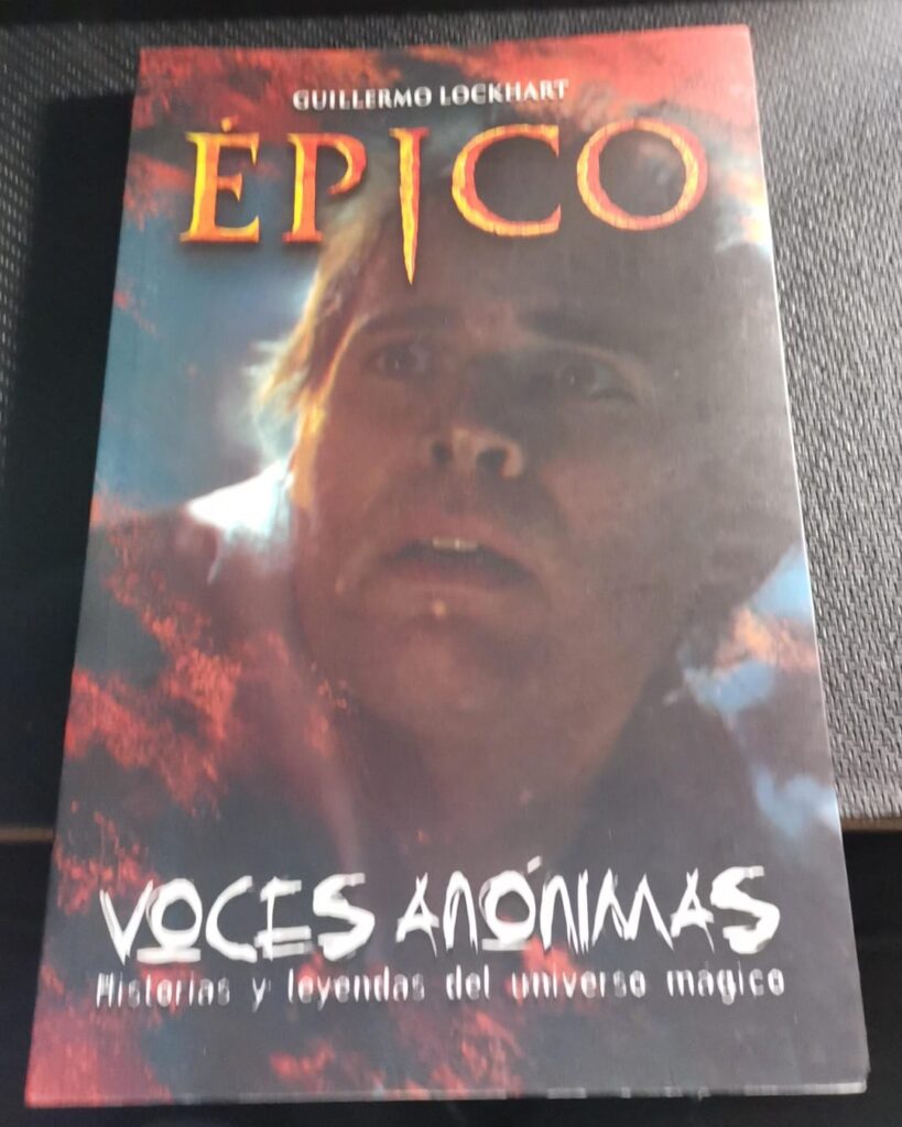 Libro Épico: Voces Anónimas – Guillermo Lockhart (Nuevo)