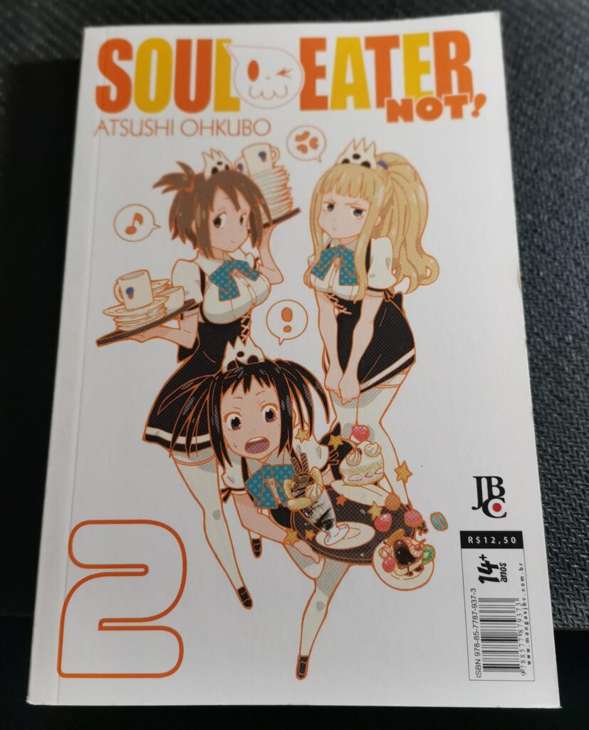 Mangá Soul Eater NOT! Vol. 2 — Editora JBC (Português)