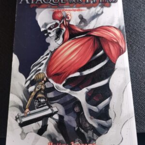Mangá Ataque dos Titãs (Shingeki no Kyojin) Vol. 3 — Editora Panini (Português)