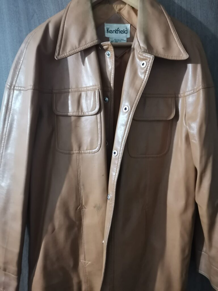 Campera Sobrecamisa Vintage Kentfield Camel Talle L Retro