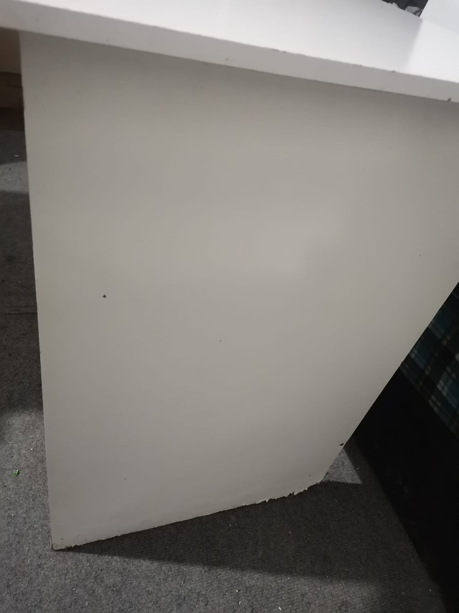 Escritorio Pequeño Mesa De Estudio O Laptop Blanco 70x50x70 - Imagen 2