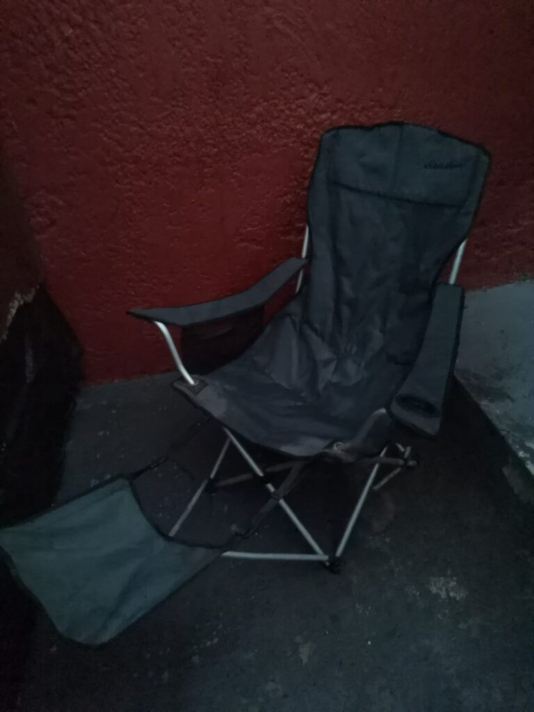 Silla De Camping Eddie Bauer Premium Plegable Con Apoya Pies