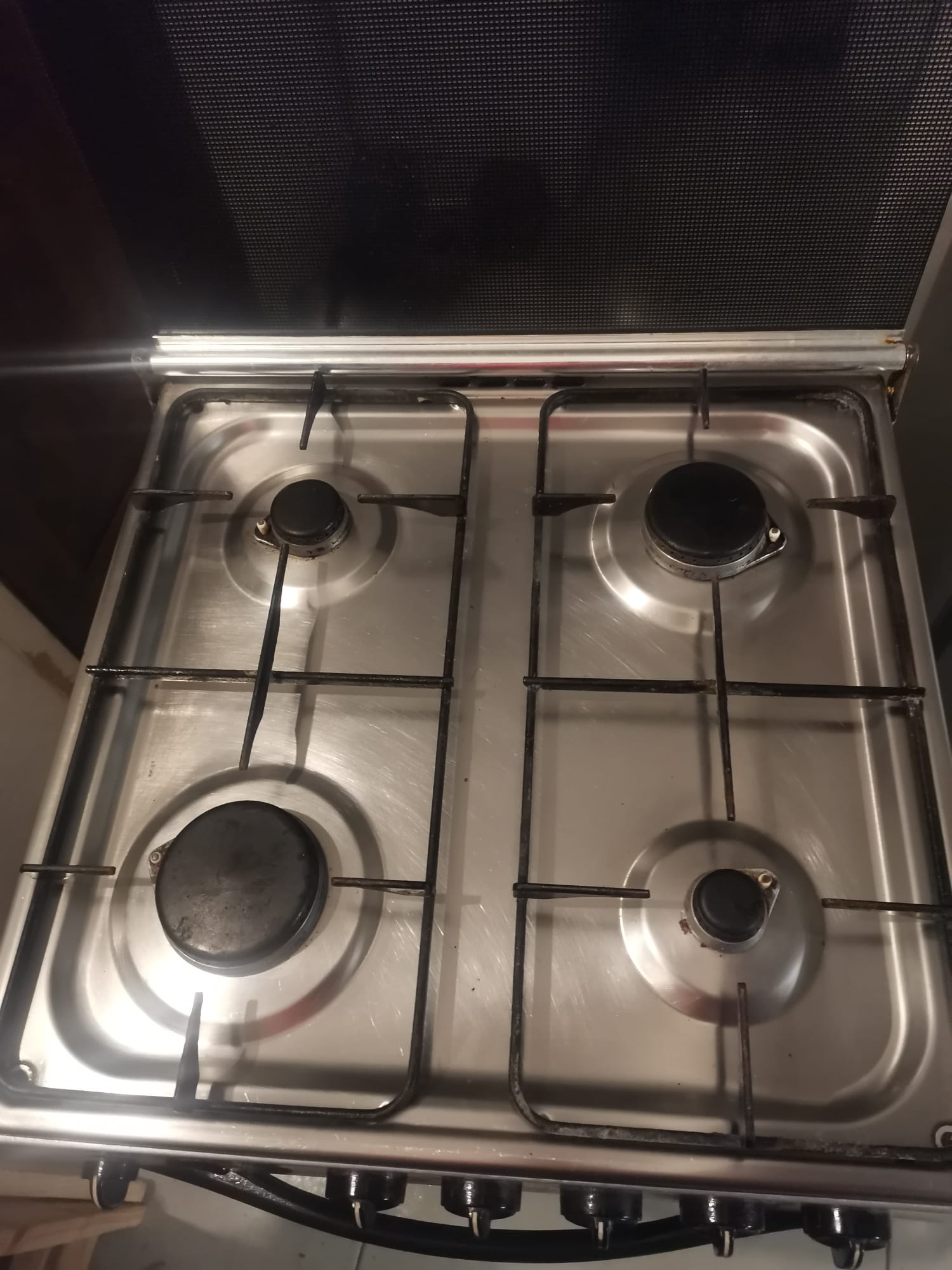 Cocina A Gas Natural Tubería Acero Inoxidable Gefest Italiana - Imagen 7