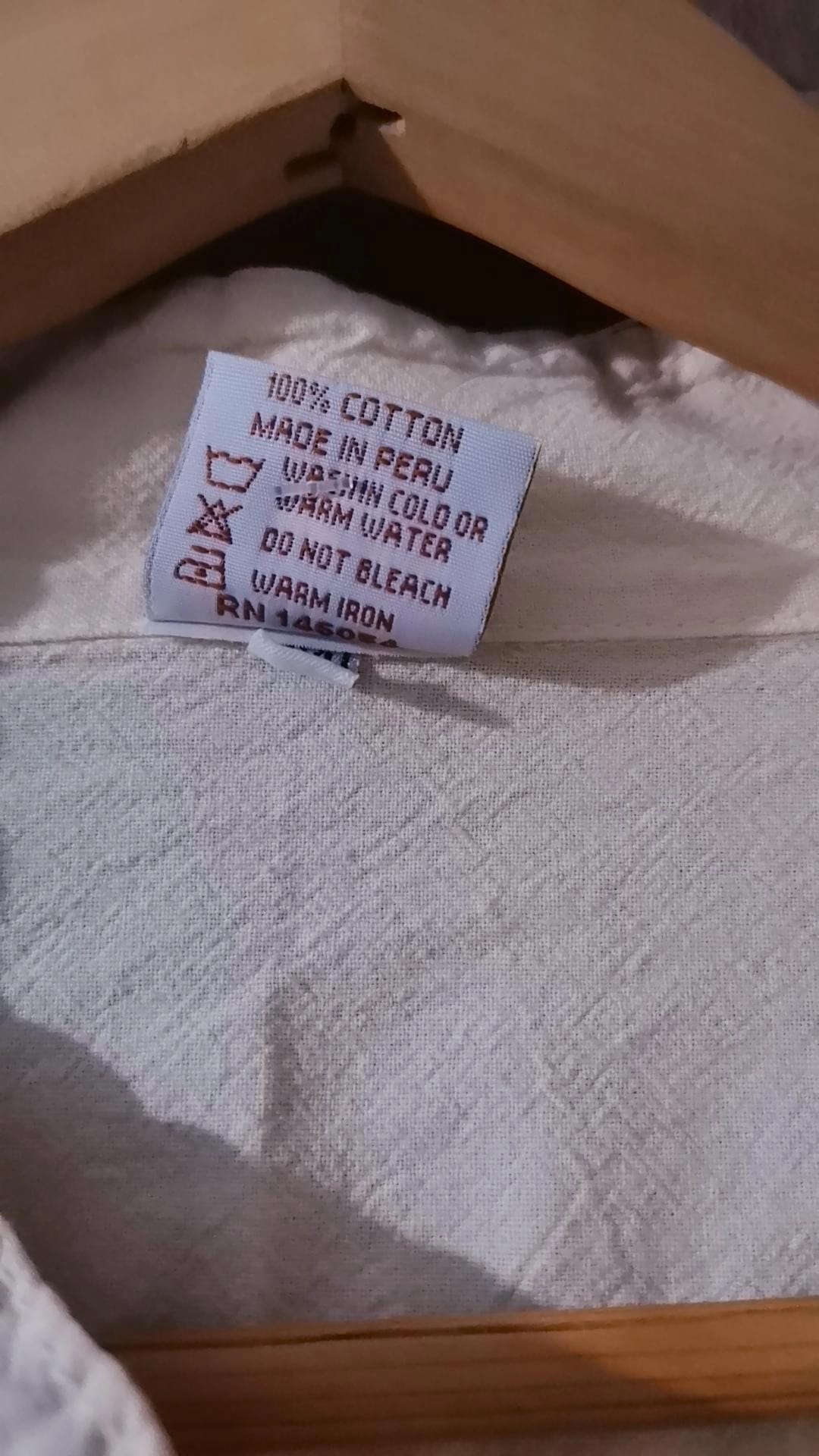 Camisa Giocam "Rafa Shirt" de Algodón Fino Peruano (Talle 2XL) - Imagen 3