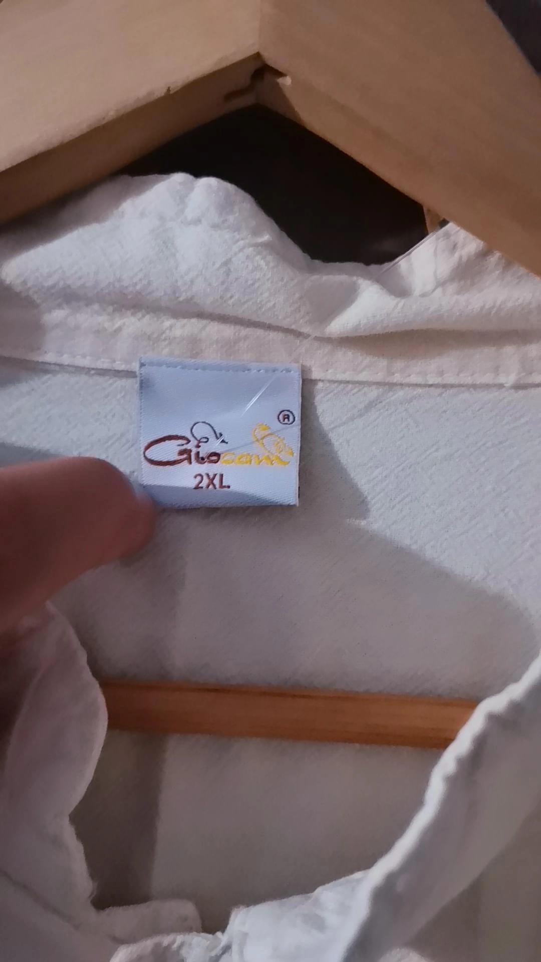 Camisa Giocam "Rafa Shirt" de Algodón Fino Peruano (Talle 2XL) - Imagen 2