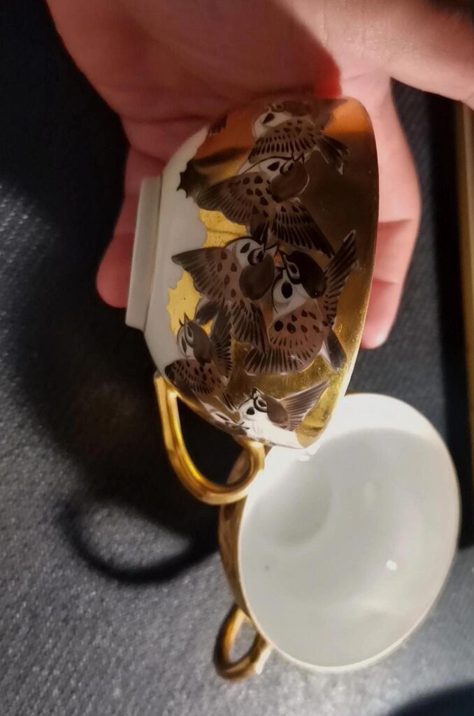 Tazas de Porcelana Japonesa con Litofanía Secreta