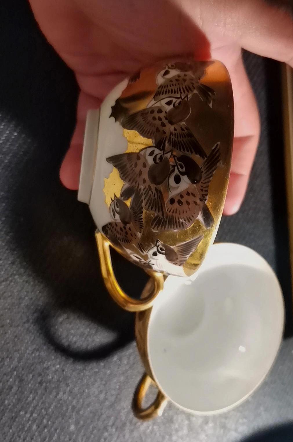 Tazas de Porcelana Japonesa con Litofanía Secreta